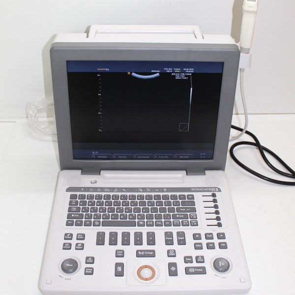 SonoAce R3 Samsung Medison portable ultrasound With one convex Probe CN2-8