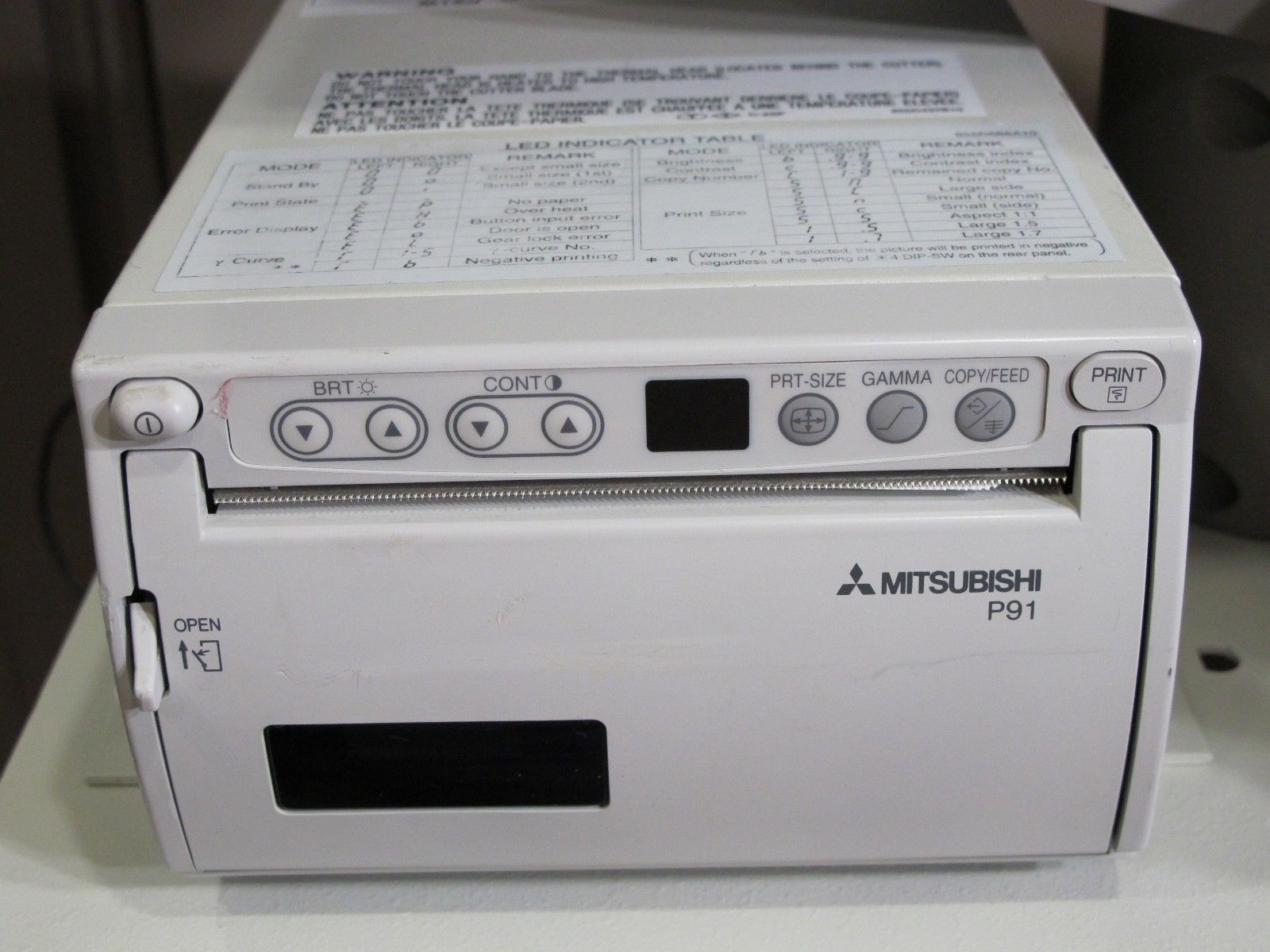 Siemens Sonoline Adara Ultrasound GM-6705A2A00 with Mitsubishi P91 Printer DIAGNOSTIC ULTRASOUND MACHINES FOR SALE