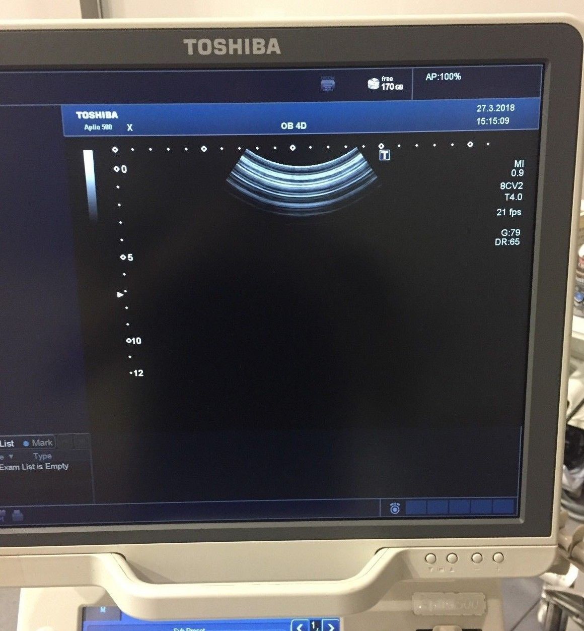Toshiba PVT-675MV Ultrasound Transducer DIAGNOSTIC ULTRASOUND MACHINES FOR SALE
