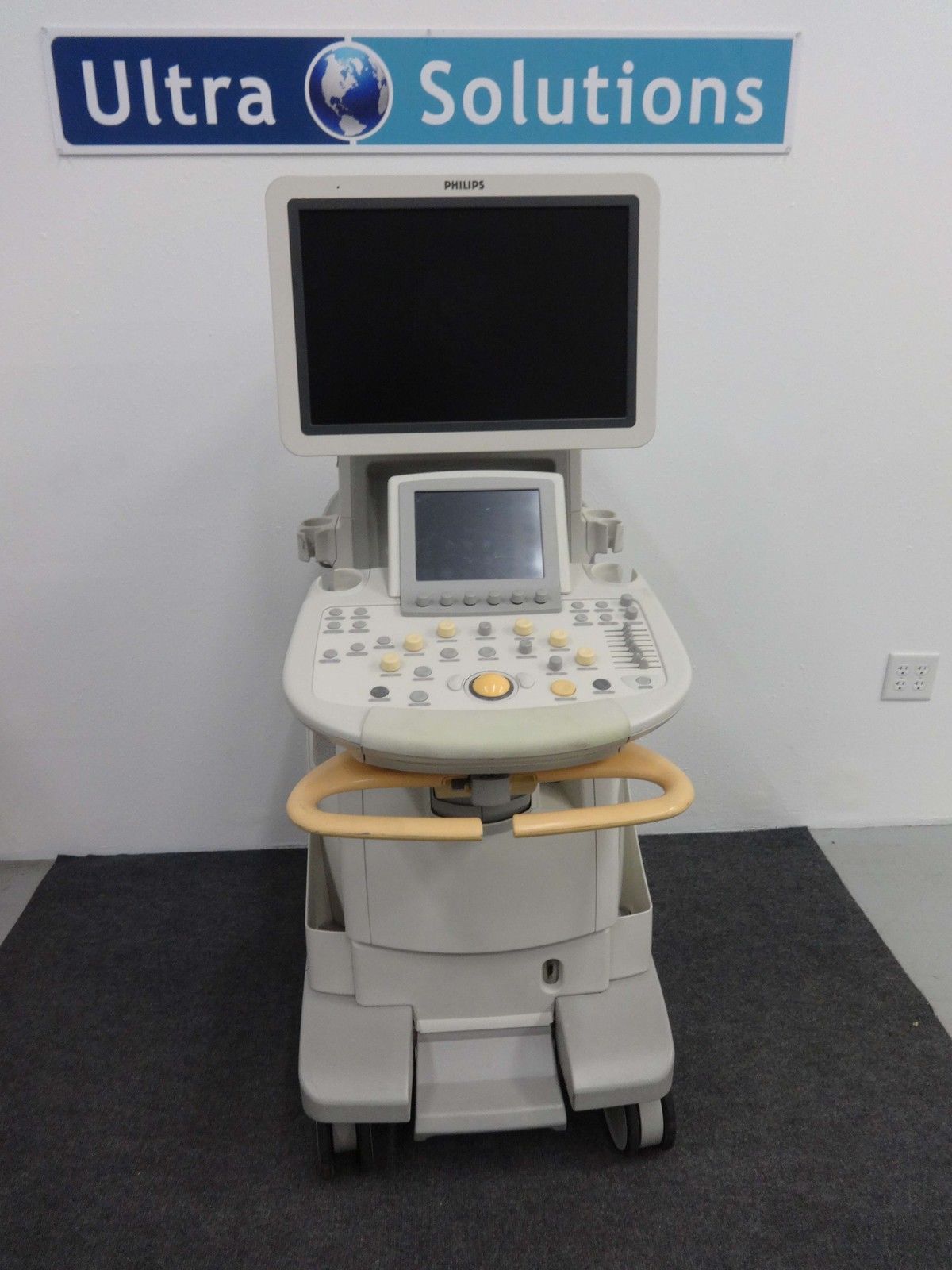 vertical shot of ultrasound