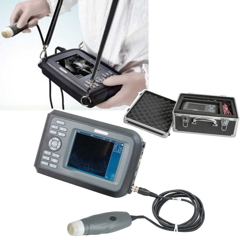 Veterinary Ultrasound Scanner Machine Animal Pet 3.5M Probe Free Oximeter+Case 190891041098 DIAGNOSTIC ULTRASOUND MACHINES FOR SALE