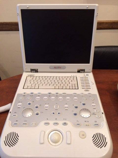 Esaote MyLab Five Portable Ultrasound machine including 2 probes   DIAGNOSTIC ULTRASOUND MACHINES FOR SALE