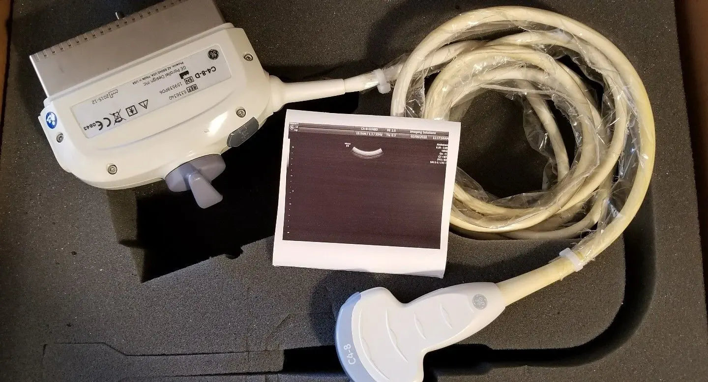 GE C4-8-D Ultrasound Probe / Transducer Demo Conditions DIAGNOSTIC ULTRASOUND MACHINES FOR SALE