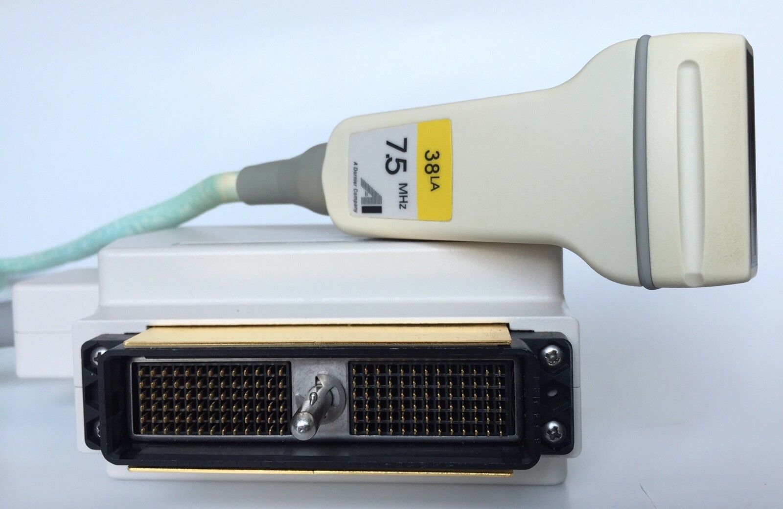 ACOUSTIC IMAGING 38LA 7.5 MHz.ULTRASOUND TRANSDUCER PROBE Used ~ full-tested DIAGNOSTIC ULTRASOUND MACHINES FOR SALE