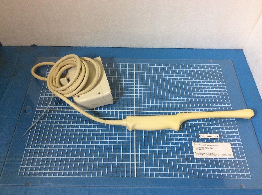 probe and a cord on a cutting mat