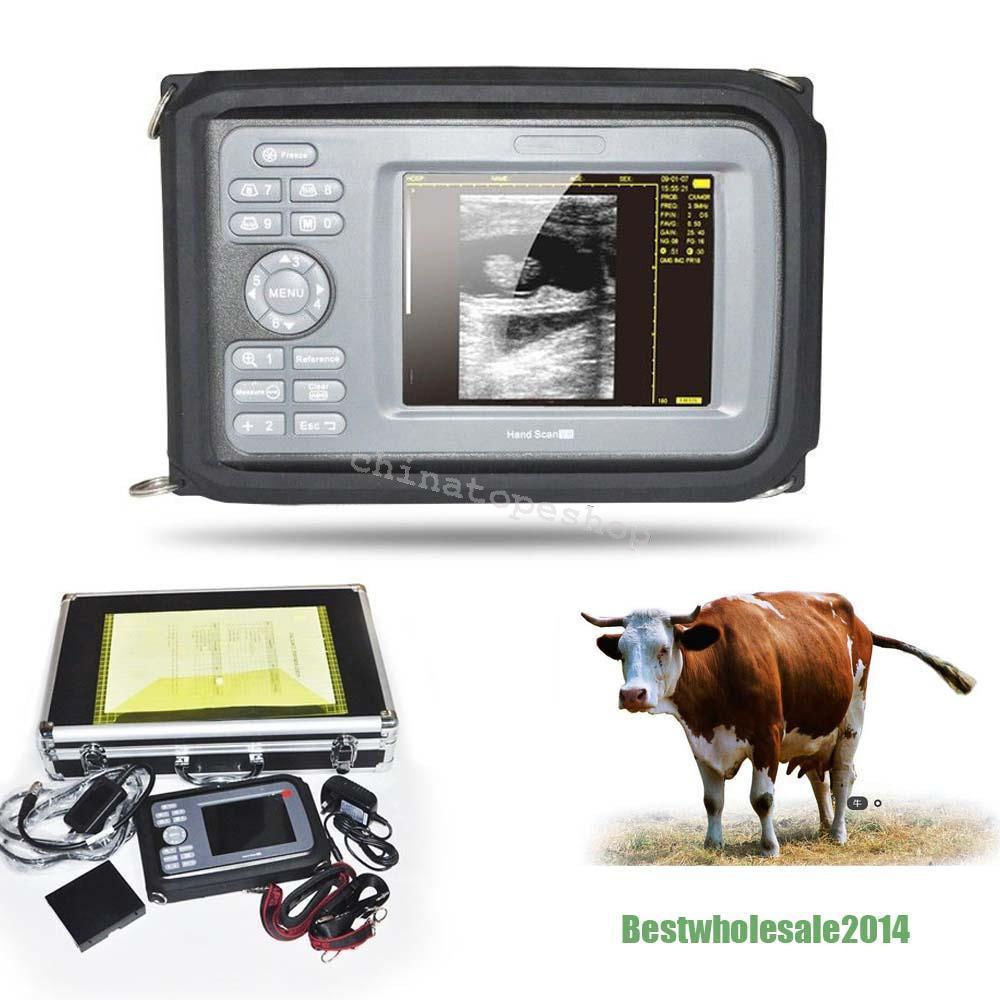 For Livestock Ultrasound Scanner Ultrasonic Machine Animal Rectal Probe & Box US DIAGNOSTIC ULTRASOUND MACHINES FOR SALE