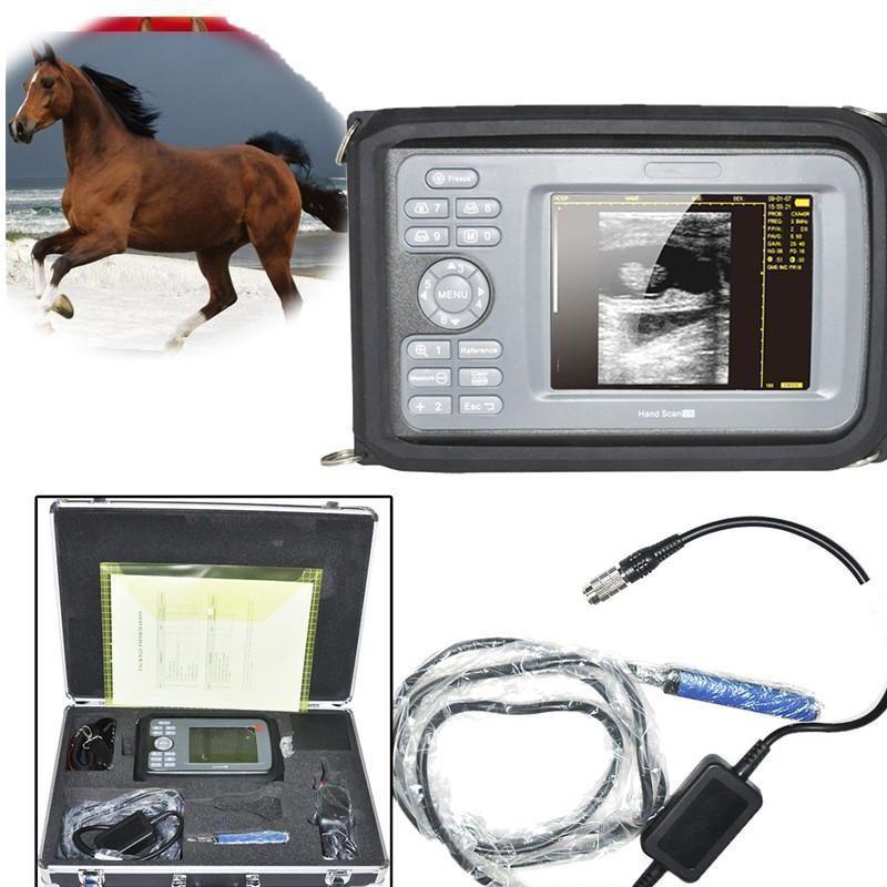 Veterinary ultrasound scanner Animal rectal probe Cows Battery Case