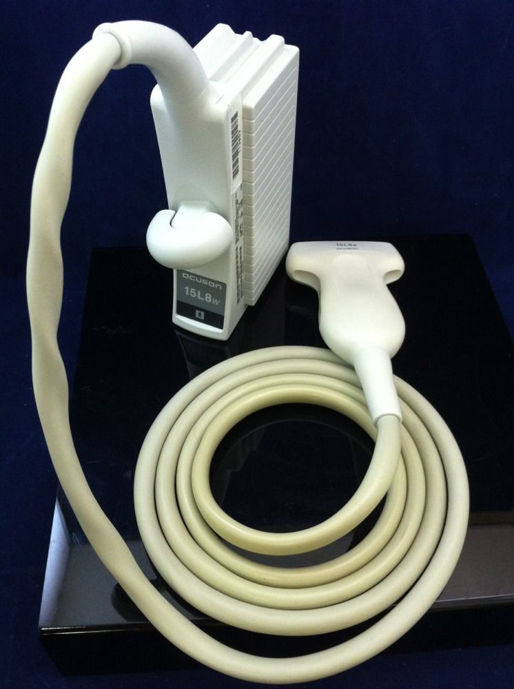 ACUSON 15L8W ULTRASOUND PROBE Sequoia 512 Mfg 2005 Excellent Cond Transducer DIAGNOSTIC ULTRASOUND MACHINES FOR SALE