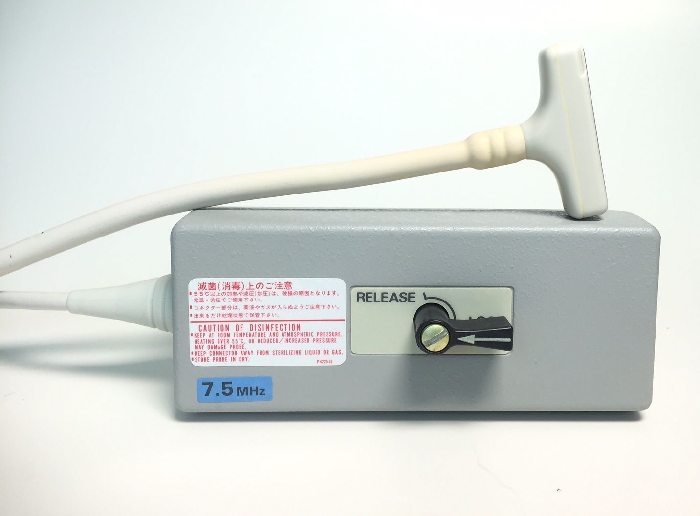 Aloka Medical Ultrasound Sector Linear Probe 7.5MHz UST-5514DTU-7.5 MHz.Used DIAGNOSTIC ULTRASOUND MACHINES FOR SALE