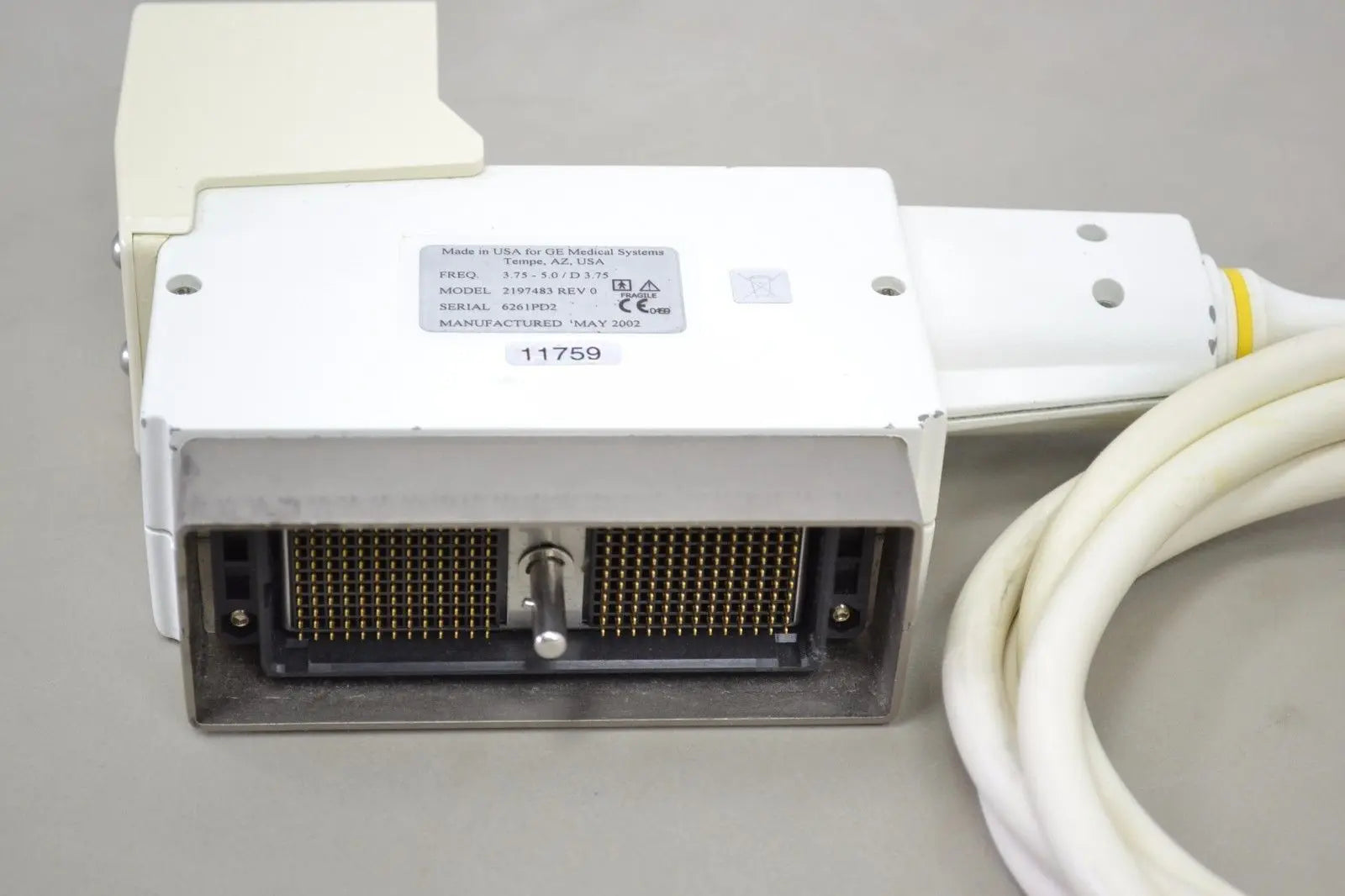 GE 548C Convex Probe 4.0-7.1 MHz Ultrasound Transducer for Logiq 700 11758-59B32 DIAGNOSTIC ULTRASOUND MACHINES FOR SALE