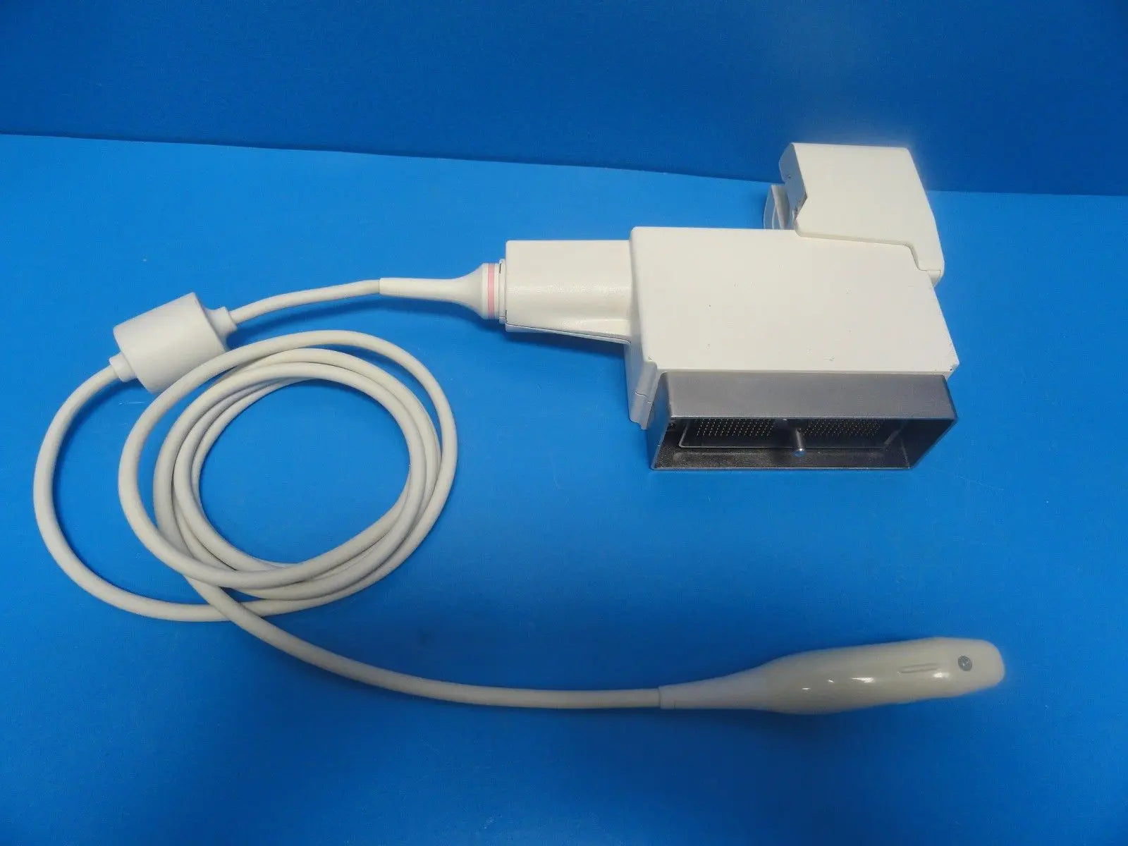 2001 GE 8S P/N 2266327 Cardiac Sector Ultrasound Transducer W/ Hook (6693) DIAGNOSTIC ULTRASOUND MACHINES FOR SALE