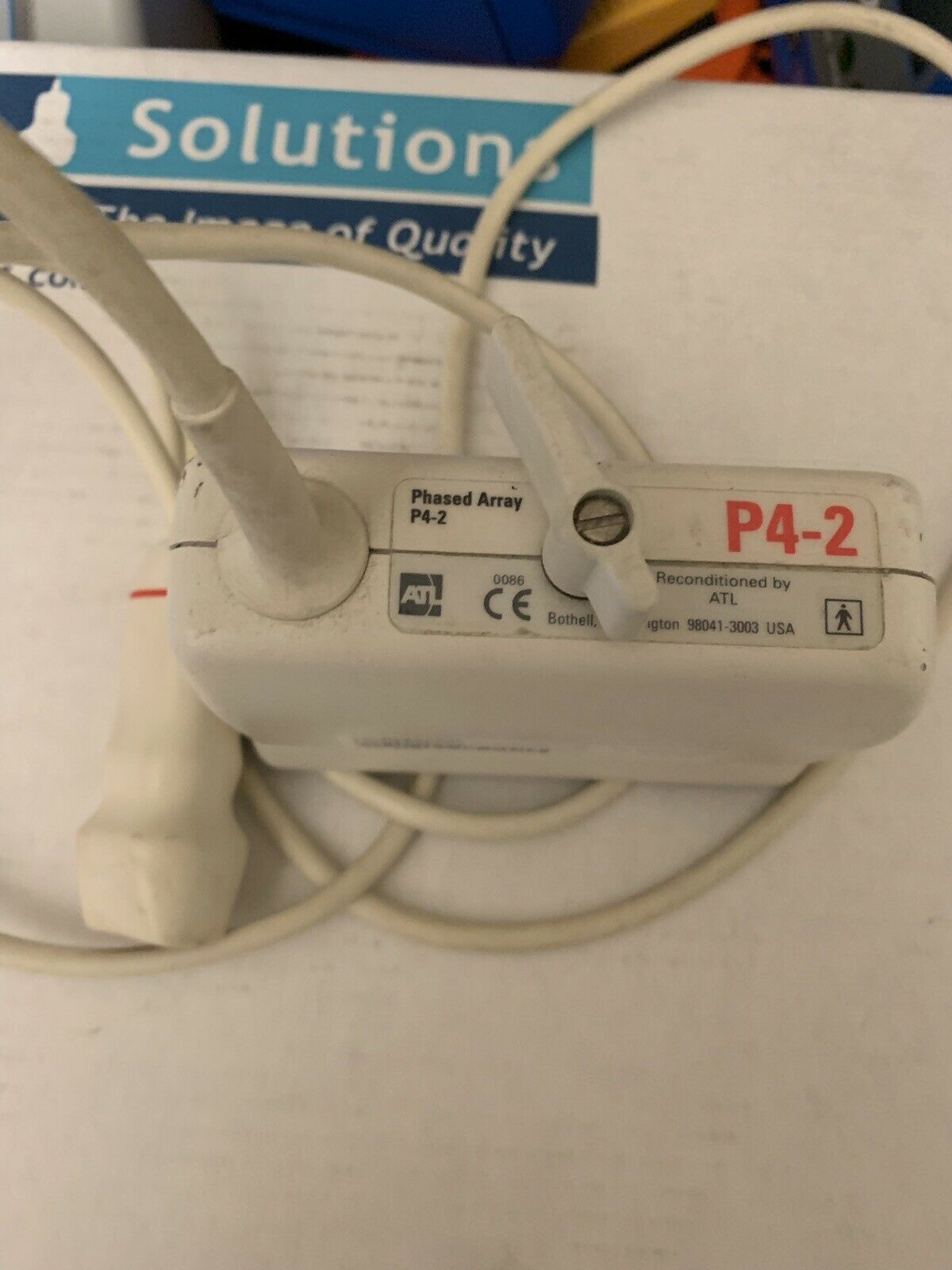 Philips ATL P4-2 Phased Array Cardiac Ultrasound Transducer Probe Sector Module DIAGNOSTIC ULTRASOUND MACHINES FOR SALE