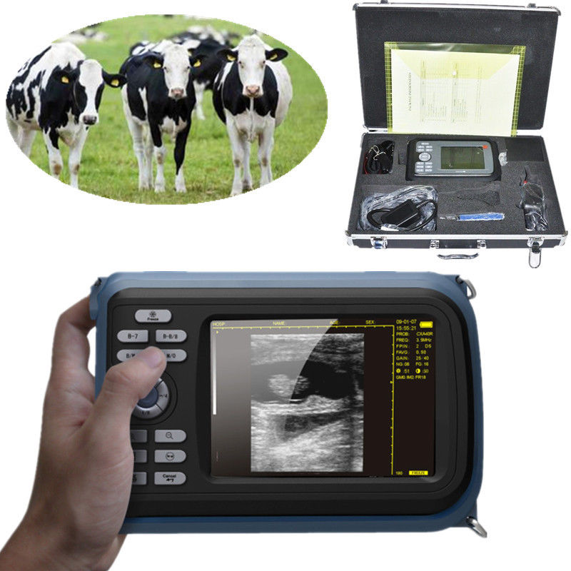 Gift+Pro 5.5'' Vet LCD Color Digital PalmSmart Ultrasound Scanner+Rectal Probe 190891940223 DIAGNOSTIC ULTRASOUND MACHINES FOR SALE