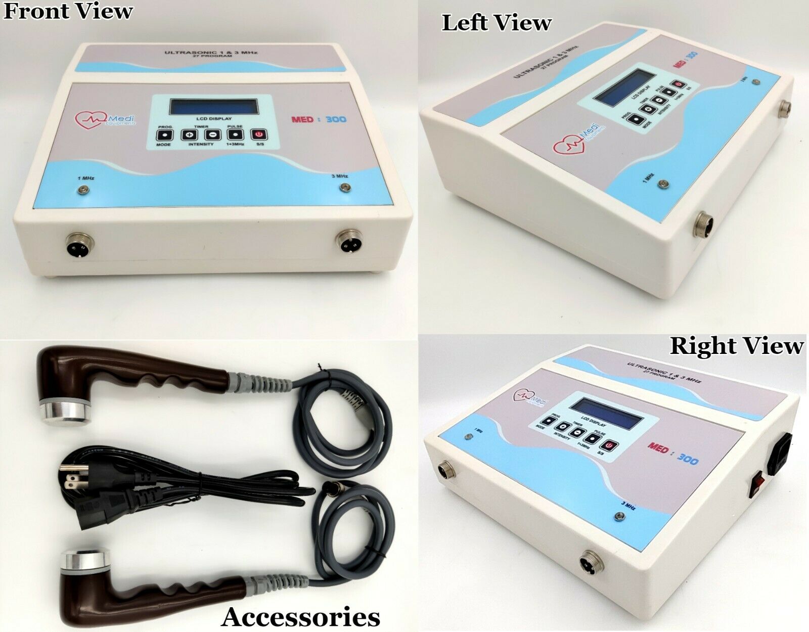 1 Mhz Ultrasound Therapy Device - Physiotherapy Machines