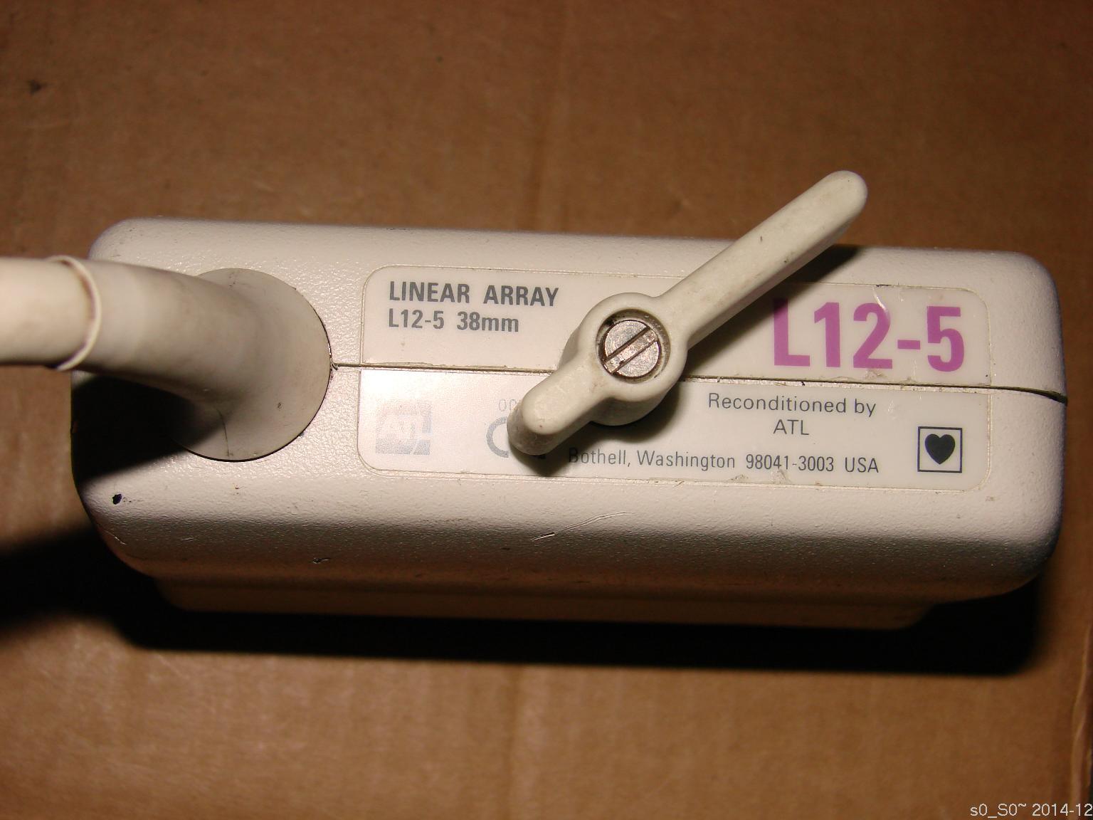 PHILIPS ALT Linear Array L12-4 38mm Vascular Ultrasound Transducer Probe
