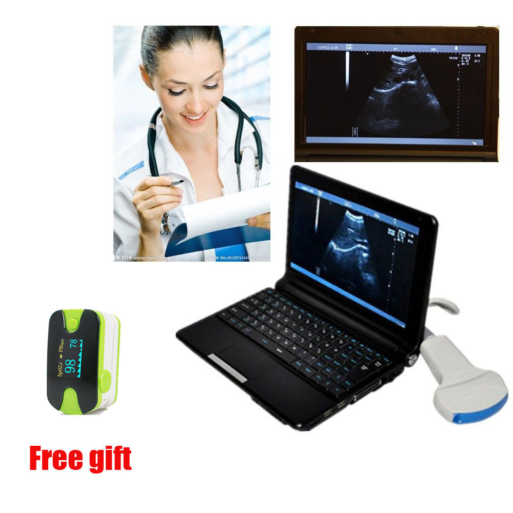 Laptop Portable Ultrasound Scanner Machine 3.5Mhz Convex  probe/Sensor 3D& Gift 190891916501 DIAGNOSTIC ULTRASOUND MACHINES FOR SALE