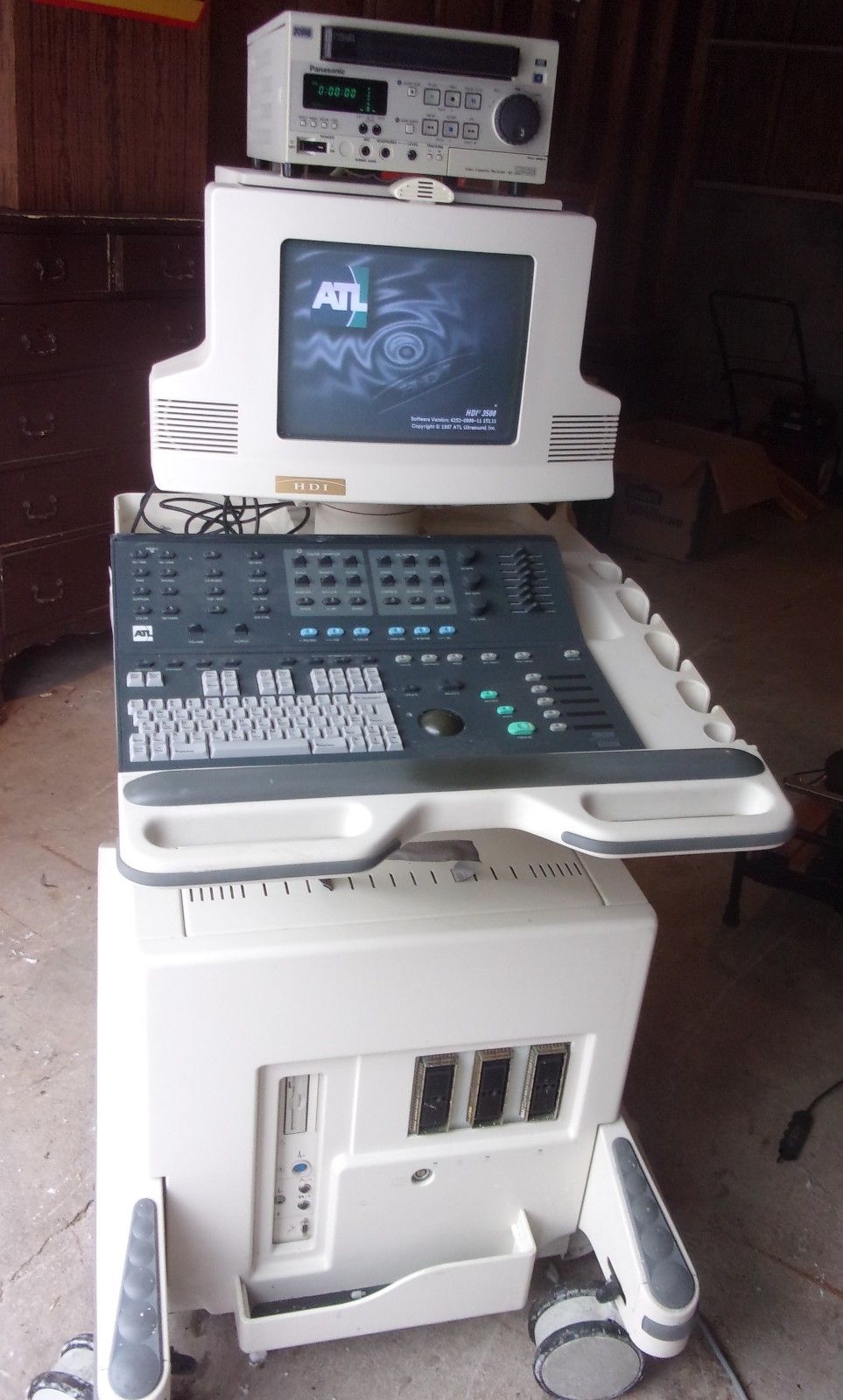 HDI-3500 ATL Diagnostic Ultrasound System with 2 Probes C5-2 & C8-4 DIAGNOSTIC ULTRASOUND MACHINES FOR SALE