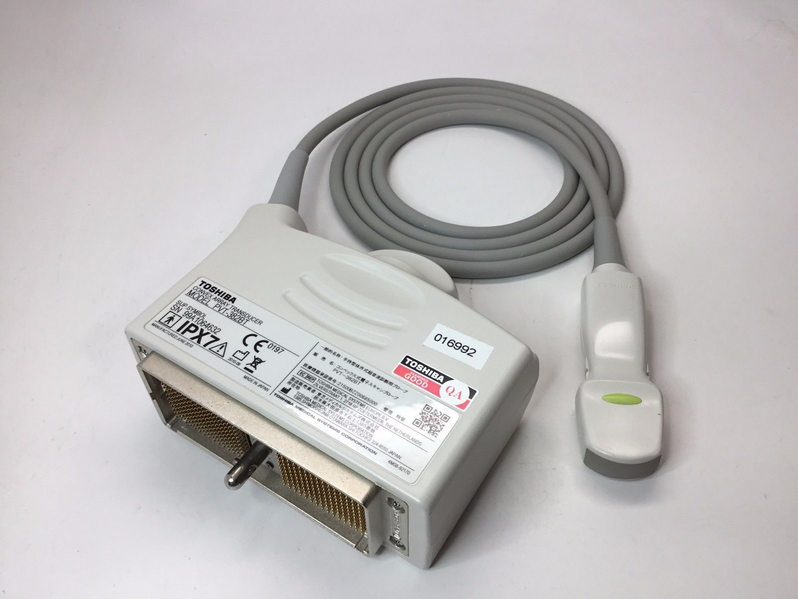 Toshiba PVT-382BT Ultrasound Transducer DIAGNOSTIC ULTRASOUND MACHINES FOR SALE