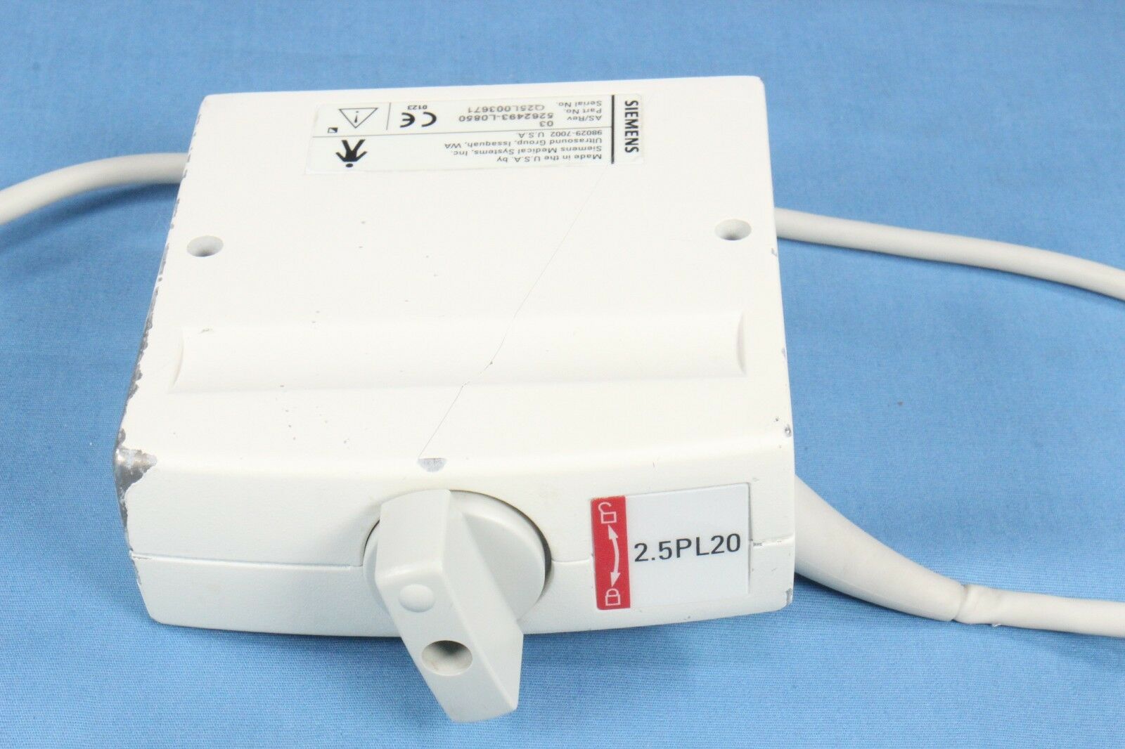 Siemens 2.5PL20 Ultrasound Transducer Ultrasound Probe with Warranty DIAGNOSTIC ULTRASOUND MACHINES FOR SALE