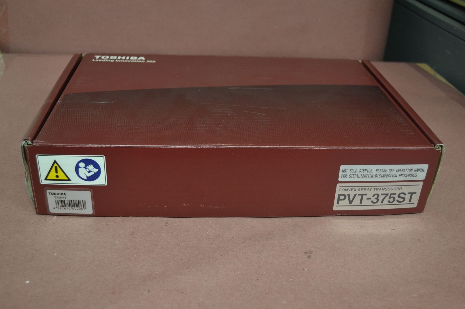 Toshiba Viamo PVT-375ST 3.5MHz Convex Ultrasound Transducer Probe