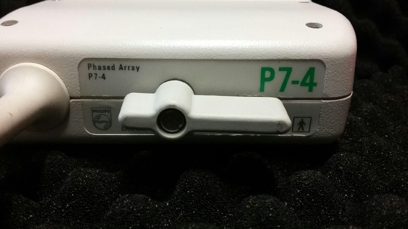 a close up of a probe connector 