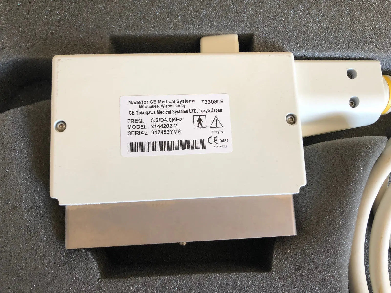 GE 546L ultrasound transducer from a LOGIQ L9