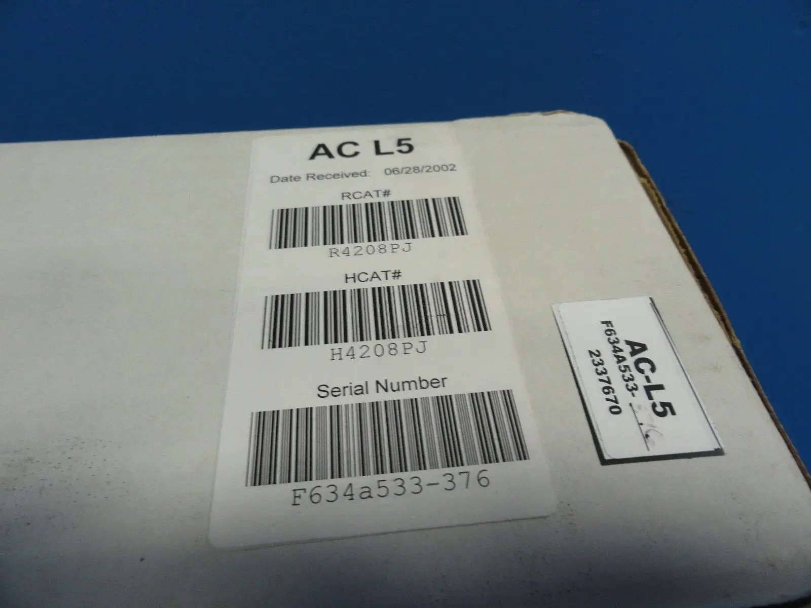 2002 GE Medical AC-L5 Ref No. 2337670 Linear Array Ultrasound Transducer (10013)