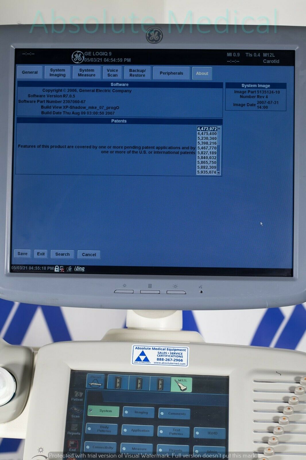 Ge Logiq 9 Ultrasound Probes/Transducers Available  Biomed Certified! DIAGNOSTIC ULTRASOUND MACHINES FOR SALE