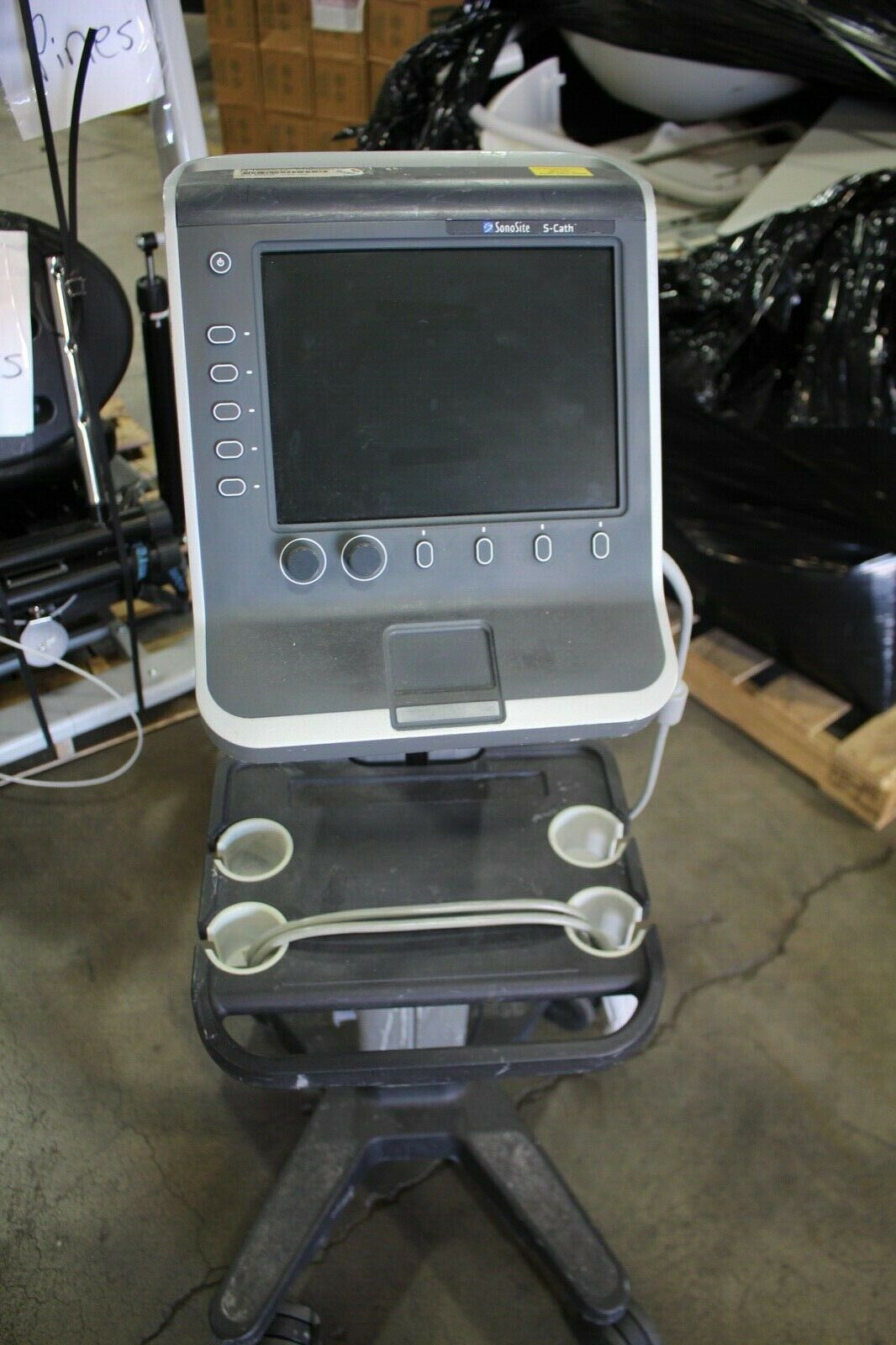 SonoSite   S-Cath Ultrasound System WITH CART DIAGNOSTIC ULTRASOUND MACHINES FOR SALE