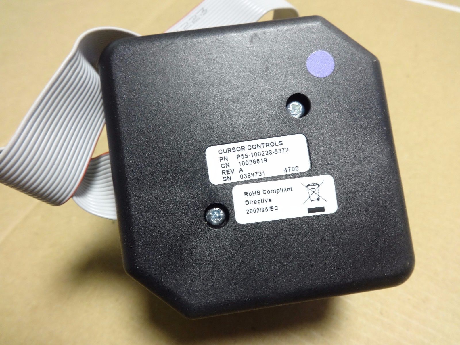 Siemens Sequoia 512 Ultrasound Trackball  P/N 10036619 DIAGNOSTIC ULTRASOUND MACHINES FOR SALE