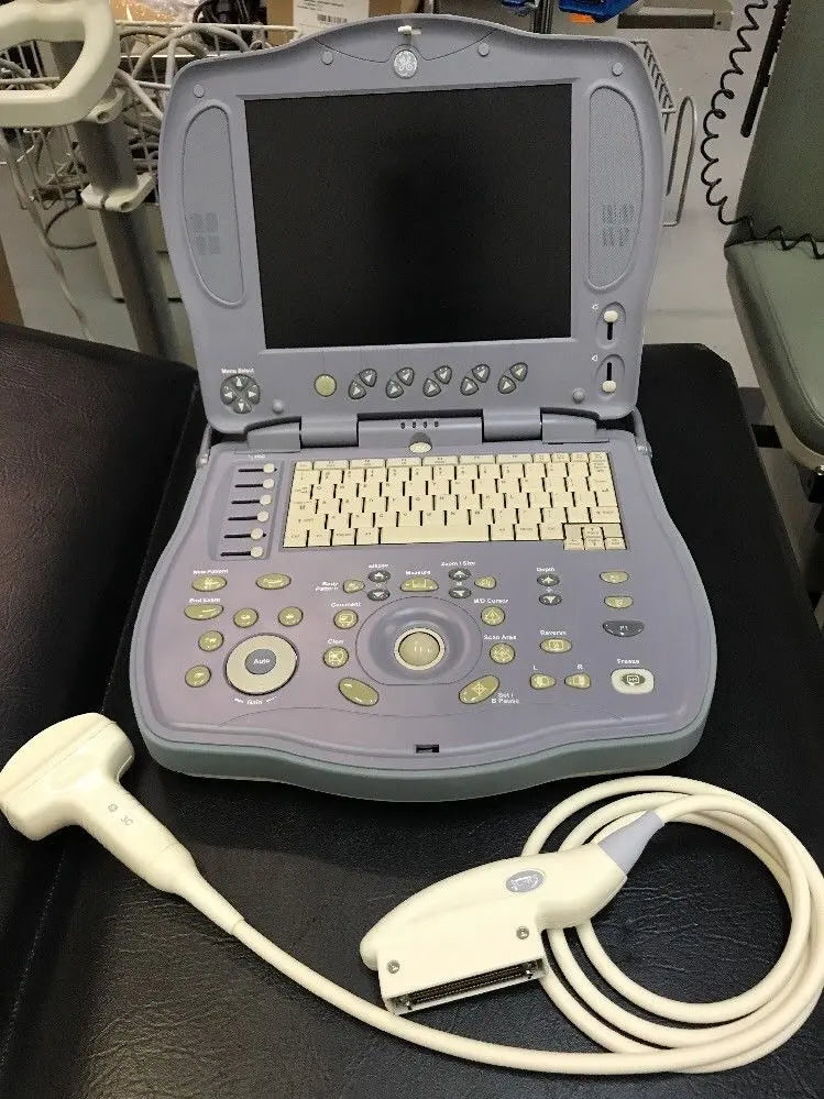 GE Logiq Book XP Portable Ultrasound With 3C-RS Transducer DIAGNOSTIC ULTRASOUND MACHINES FOR SALE