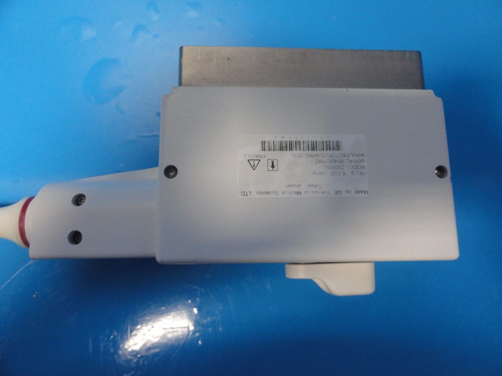 2010 GE 10L P/N 2302650 Linear Array Probe For GE Logiq & Vivid Series ~13712 DIAGNOSTIC ULTRASOUND MACHINES FOR SALE