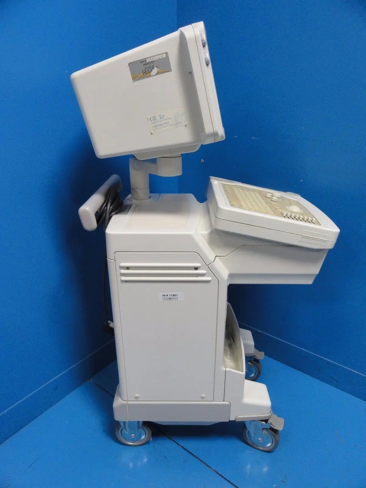 GE 2205675 Logiq Alpha 200 Diagnostic Ultrasound System W/O Transducers (11901) DIAGNOSTIC ULTRASOUND MACHINES FOR SALE