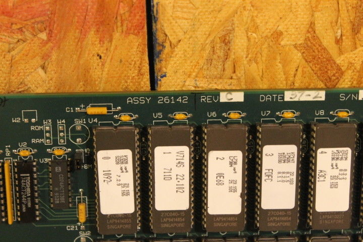 Acuson Ultrasound 128xp/4 Assy 26142 Rev C Control Slot Card Board DIAGNOSTIC ULTRASOUND MACHINES FOR SALE