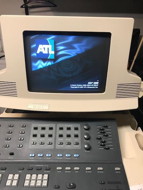 ATL HDI 5000  Diagnostic Ultrasound w/1 Probe DIAGNOSTIC ULTRASOUND MACHINES FOR SALE