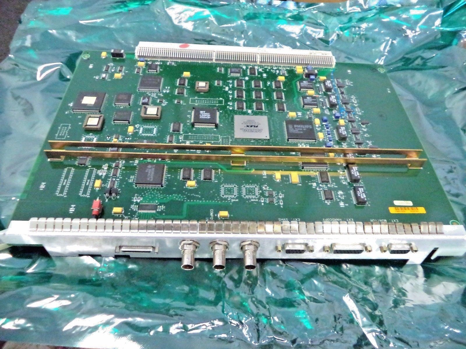 a close up of a computer board on a plastic bag