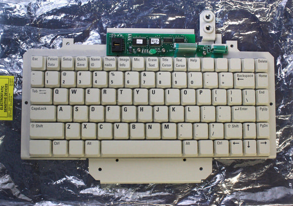 Philips IE33 Ultrasound QWERTY Keyboard Assembly 4535612-78681 Used