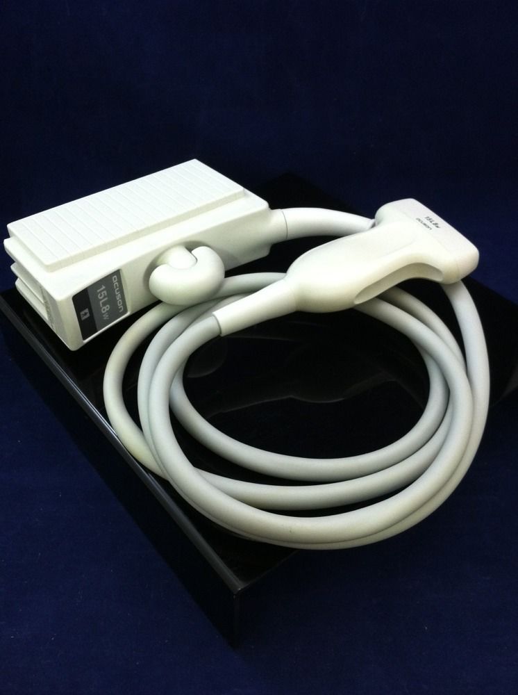 ACUSON 15L8W ULTRASOUND PROBE Sequoia 512 Mfg 2008 Excellent Cond Transducer DIAGNOSTIC ULTRASOUND MACHINES FOR SALE
