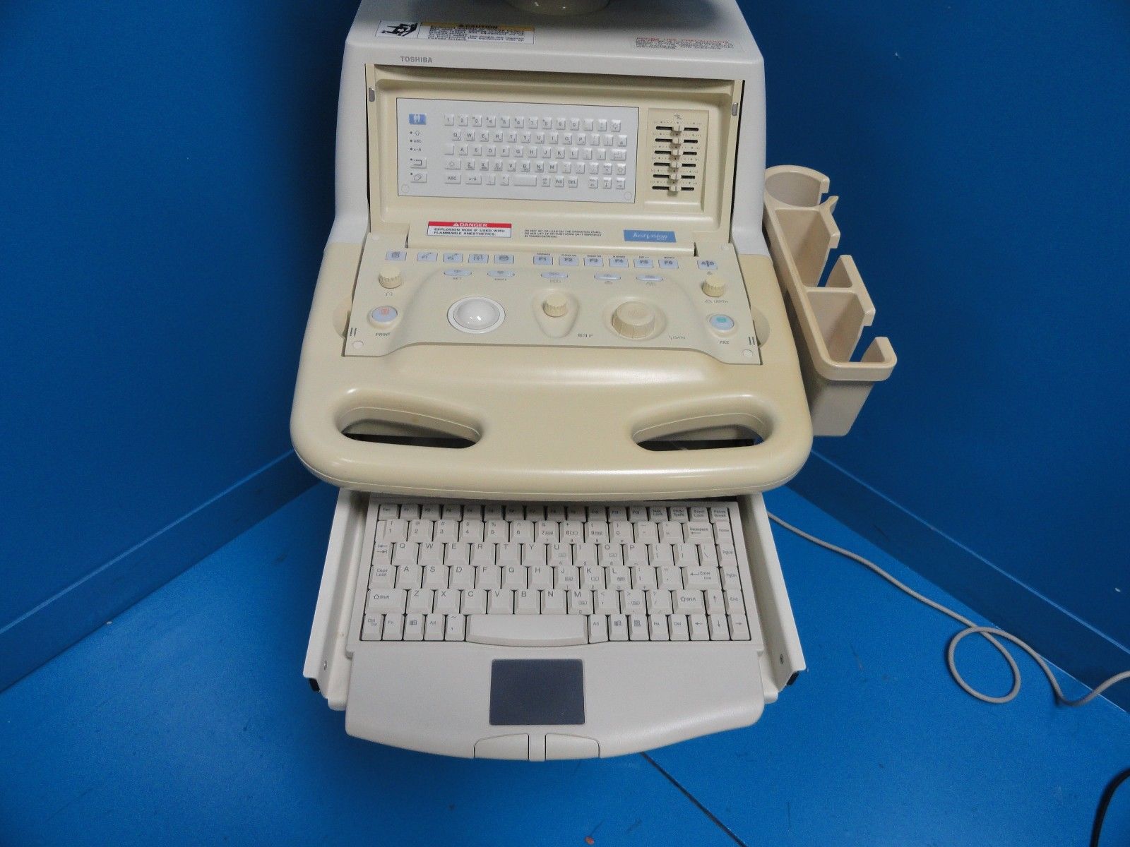 Toshiba Just Vision 400 SSA-325A Diagnosic Vet Ultrasound W/ Computer & Monitor DIAGNOSTIC ULTRASOUND MACHINES FOR SALE
