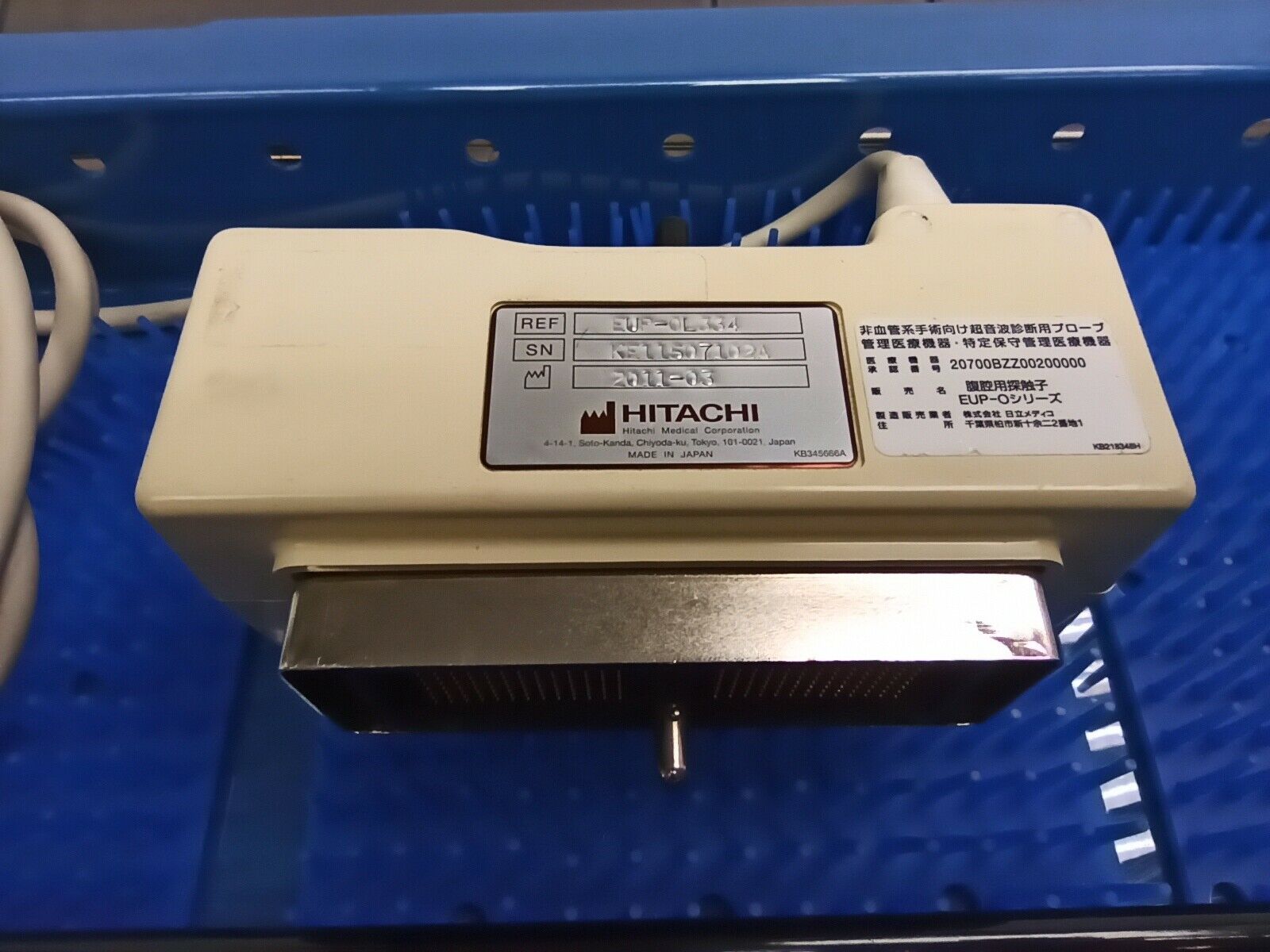 HITACHI EUP-OL334  ULTRASOUND TRANSDUCER - 30 DAYS WARRANTY DIAGNOSTIC ULTRASOUND MACHINES FOR SALE