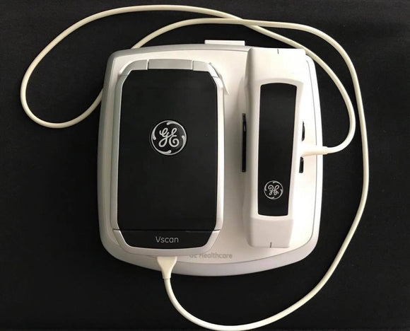 GE Vscan Dual Head - Pocket-Sized Handheld Ultrasound - Portable Machine System