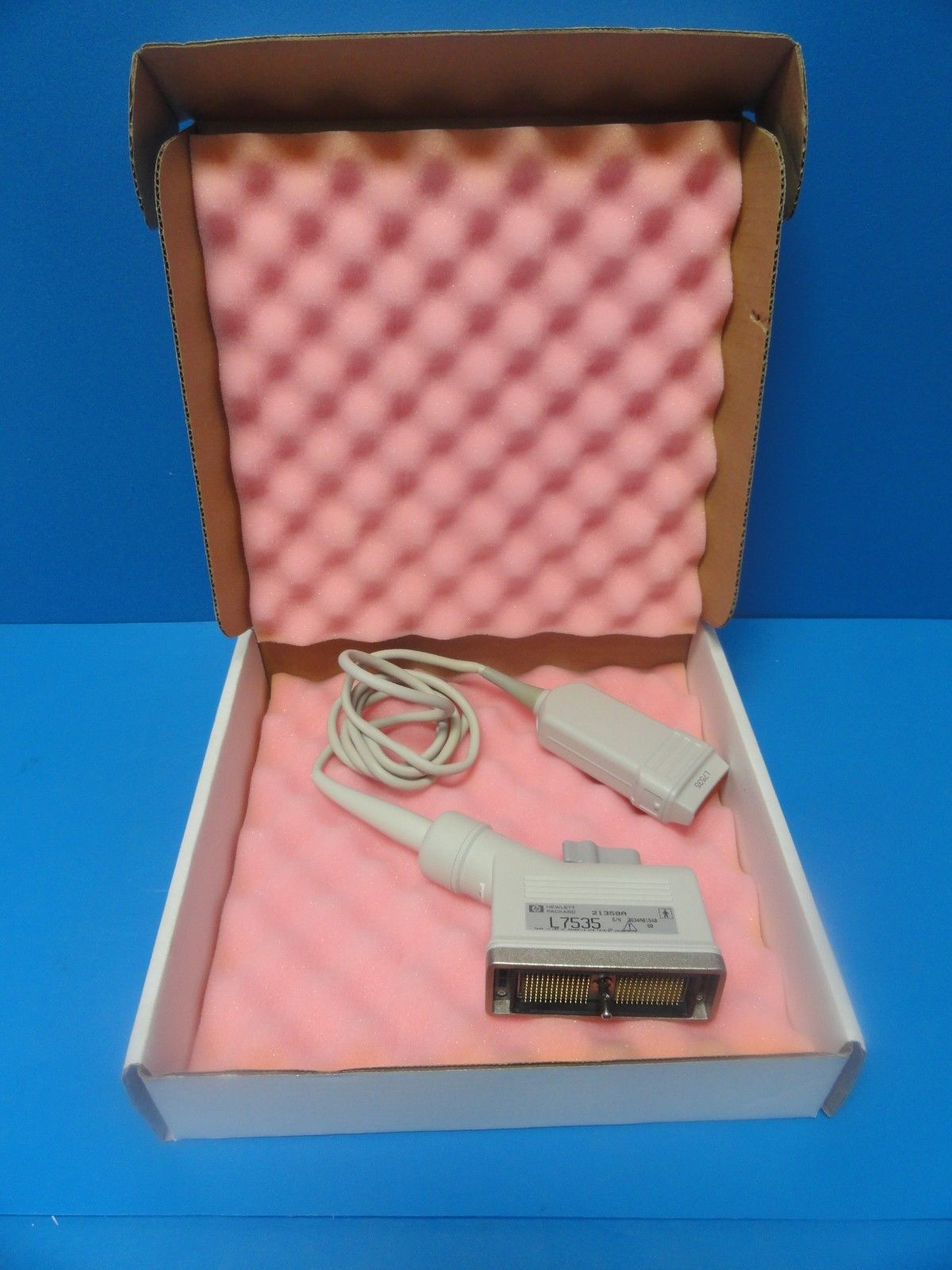 a box with a probe inside