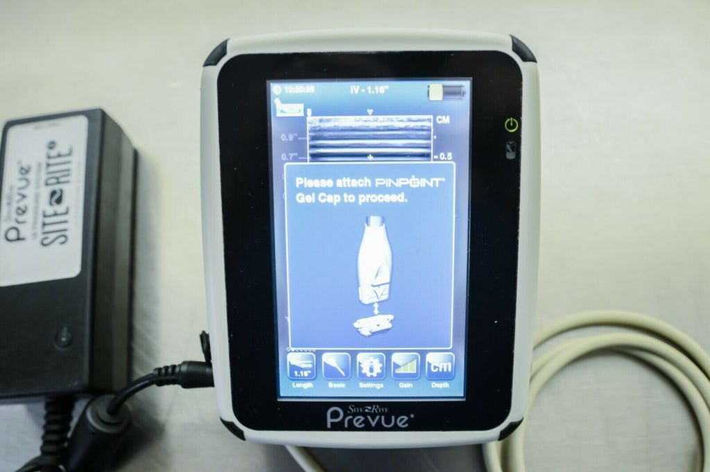 Baird Site Rite Bard Site-Rite Prevue Ultrasound System 9770090 w/ Power Supply