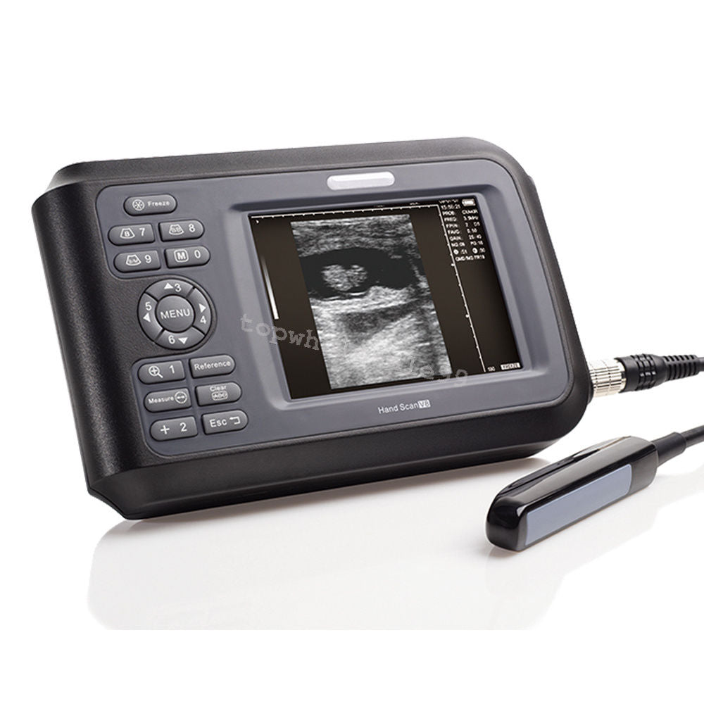 Veterinary 5.5 inch Ultrasound Scanner w Rectal Probe w USB for animal diagnosis 190891550989 DIAGNOSTIC ULTRASOUND MACHINES FOR SALE