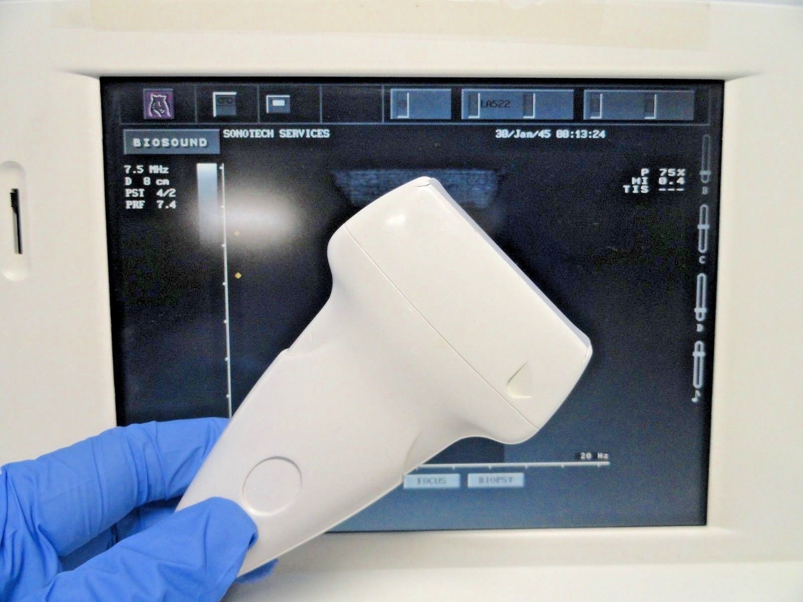 Biosound ESAOTE LA522E Linear Array Ultrasound Transducer W/ Case~14899 DIAGNOSTIC ULTRASOUND MACHINES FOR SALE