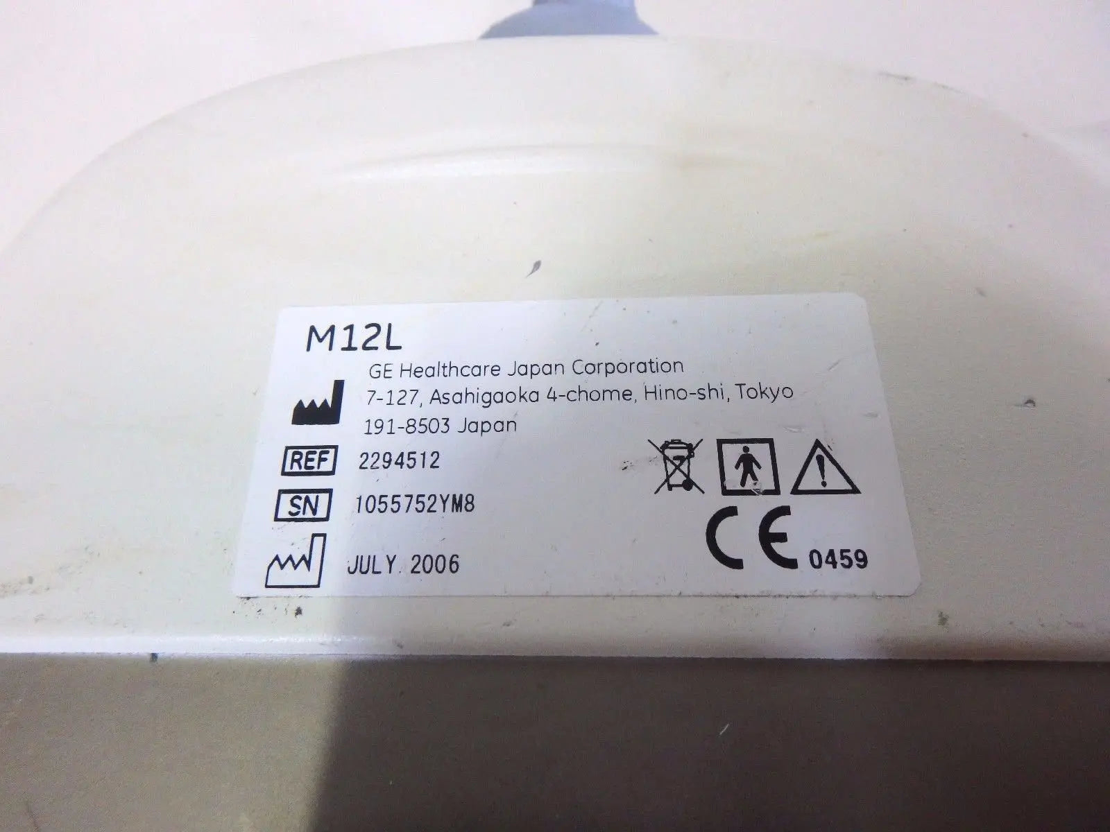 GE M12L Linear Array Ultrasound Transducer Probe 2294512 Medical DIAGNOSTIC ULTRASOUND MACHINES FOR SALE