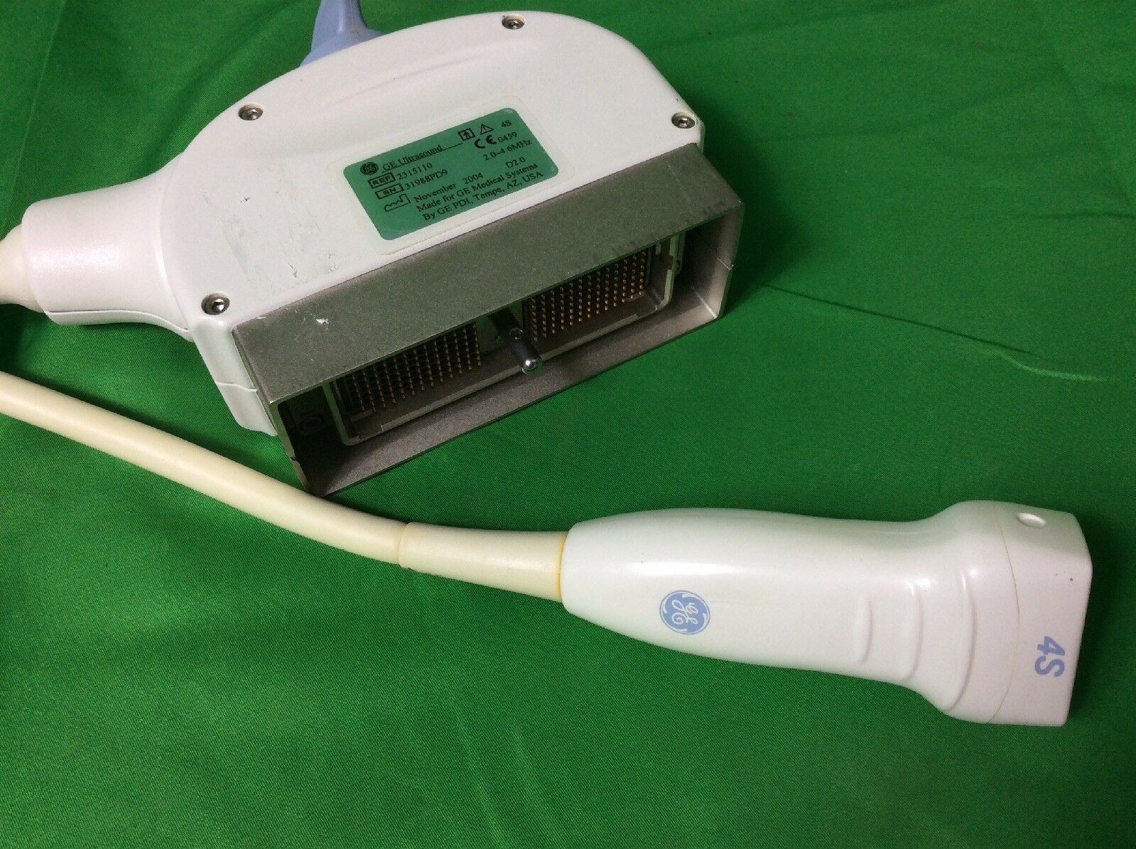 GE 4S Ultrasound Probe Transducer - DIAGNOSTIC ULTRASOUND MACHINES FOR