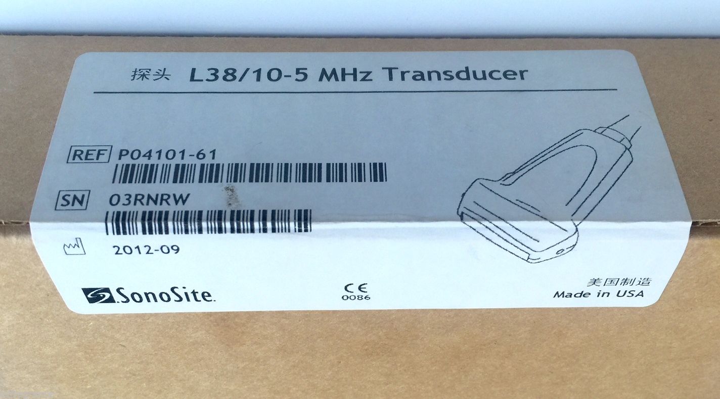 SonoSite TITAN L38 /10-5MHZ ULTRASOUND PROBE TRANSDUCER REF:P04101-61 New in box DIAGNOSTIC ULTRASOUND MACHINES FOR SALE