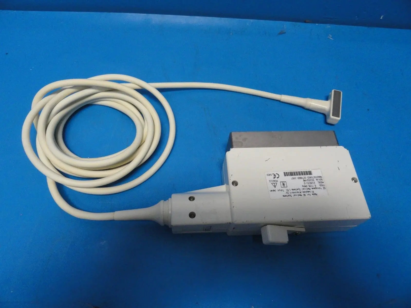 GE T739 P/N 2128151-2 6.7/D5.0 MHz  Linear Array Ultrasound Transducer  (9853)