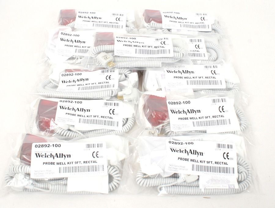 NEW Welch Allyn Probe Well Kit, 9ft, Rectal 02892-100 DIAGNOSTIC ULTRASOUND MACHINES FOR SALE